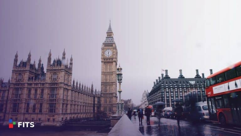 Houses of Parliament and Big Ben in London